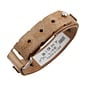 Sight Line Provisions Sight Line Lost Cast Leather Bracelet -Oliver's Permit - Oyster Bamboo Collaboration