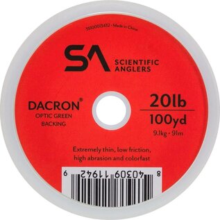 Scientific Anglers Dacron Backing 30lb 250 TD - Optic Green