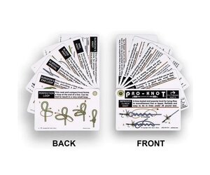  Pro-Knot Fly Fishing Knot Cards - Waterproof Knot Cards With  12 Best Fly Fishing Knots, Easy To Follow Knot Tying Instructions