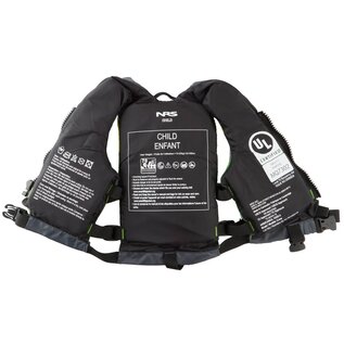 NRS, Inc. Crew Child PFD - Green /Gray
