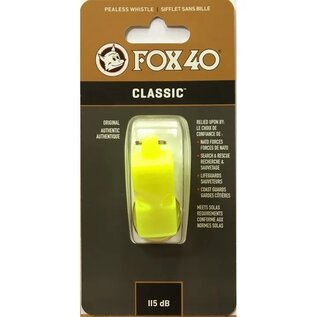 NRS, Inc. Fox 40 Safety Whistle Neon Yellow