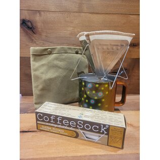 BruTrek Coffee Sock Reusable Filter - 2 Pack