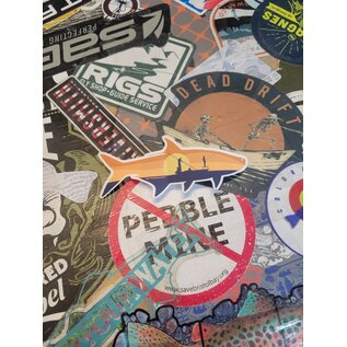 Rep Your Water Tarpon Sunrise Sticker