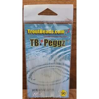 Troutbeads PEGGZ - Clear