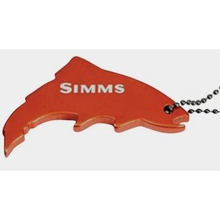 Simms Fishing Thirsty Trout Keychain - Orange