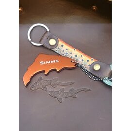 Simms Fishing Simms Thirsty Trout Keychain - Orange