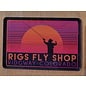 RIGS Fly Shop Fly Fisher Magnet