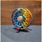 Abel Reels SDF 5/6 Fly Reel - Ported - Baja Fade - Orange Drag Knob - Red Aluminum Handle