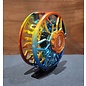 Abel Reels SDF 5/6 Fly Reel - Ported - Baja Fade - Orange Drag Knob - Red Aluminum Handle