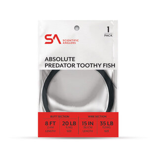 Scientific Anglers SA Absolute Predator Toothy Fish 35lb Leader