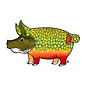 Nate Karnes Pig Sticker