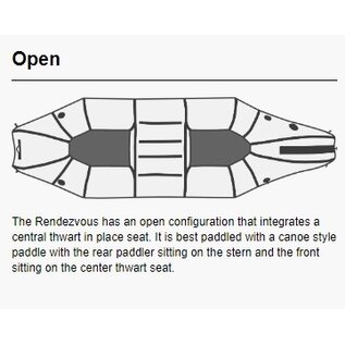 Alpacka Raft Alpacka Rendezvous Pack Raft - Cedar
