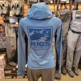 Simms Fishing Simms RIGS Logo Women's SolarFlex Hoody Full-Zip