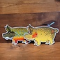 Nate Karnes Pig Sticker