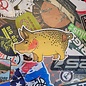 Nate Karnes Pig Sticker