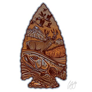 Casey Underwood Artwork & Design Specialty Decal