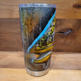 YETI Coolers Scaly Designs Trout Art - Yeti Rambler 20oz Tumbler