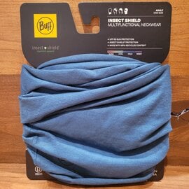 Buff Headwear Buff Coolnet UV + Insect Shield - Solid Eclipse Blue