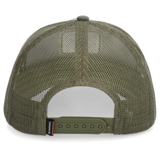 Simms Fishing Double Haul Icon Trucker - Smokey Olive