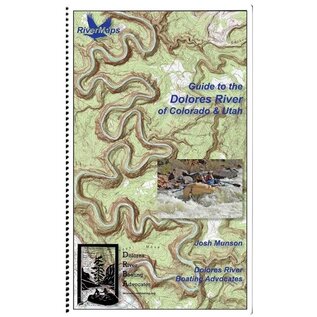 RiverMap Dolores River of Colorado & Utah 2nd Edition Guide Book