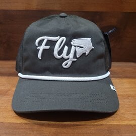 Umpqua Feather Merchants Umpqua Rope Fly Fish Hat - Olive/White