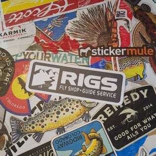 RIGS Elongated Logo Sticker