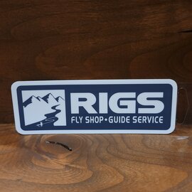 RIGS Elongated Logo Sticker