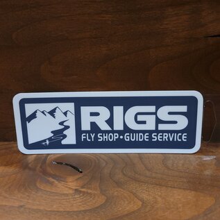 RIGS Elongated Logo Sticker