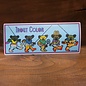 Trout Color Dancing Bear Sticker