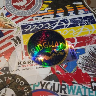 Ridgway Colorado Holographic Sticker