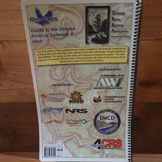 RiverMap Dolores River of Colorado & Utah 2nd Edition Guide Book