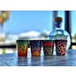 DeYoung Trout Flank Shot Glass - Set of 4