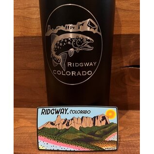 Cimarron Trout Mountains Sticker