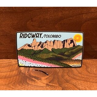 Cimarron Trout Mountains Sticker