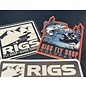 RIGS Fly Shop Sticker - Drift Boat