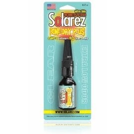 Hareline Dubbin Hareline Dubbin Solarez bone Dry  PLUS 0.5 oz Squeexe Bottle with Tip