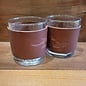 Whiskey Leatherworks Rocks Glass - Set of Two - Trout Stamp