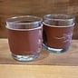 Whiskey Leatherworks Rocks Glass - Set of Two - Trout Stamp