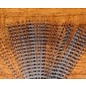 Hareline Dubbin Barred Mayfly Tail - Light Dun Black Barred