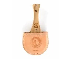 ルアー・フライ Wooden handle for Handy Pak Net-INSTANET Vintage Series Teak Wood / Leather Pouch - RIGS Fly Shop