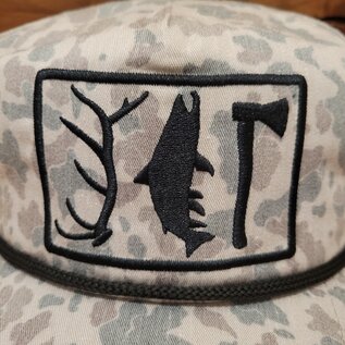 Rep Your Water Hunt. Fish. Camp. Hat