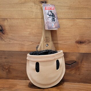 Handy Pack Net Vintage Series Teak Wood / Leather Pouch