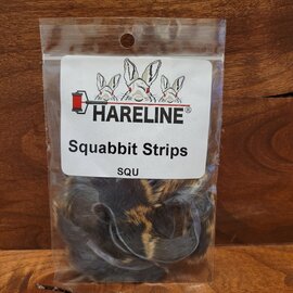 Hareline Dubbin Hareline Dubbin Squabbit Strips - Natural