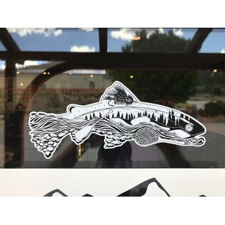 Nate Karnes The Remedy - Elements of Fly Fishing Decal