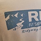 RIGS Logo Sueded Short Sleeve Crew