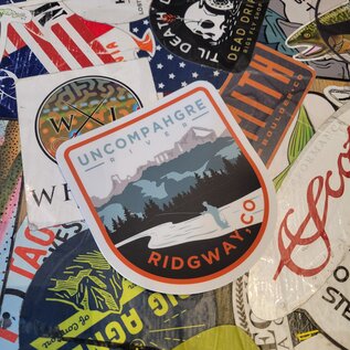 Dead Drift Uncompahgre River Sticker