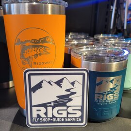 RIGS RIGS Fly Shop Sticker