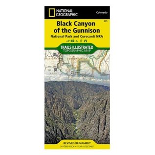 National Geographic National Geographic Maps Black Canyon of the Gunnison National Park and Curecanti NRA - #245