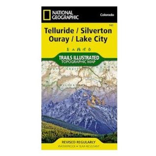 National Geographic National Geographic Maps Telluride, Silverton, Ouray, Lake City - #141