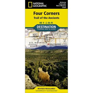 National Geographic Maps Four Corners - Trail of the Ancients